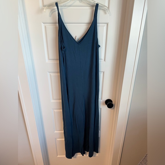Athleta blue comfy jumpsuit - Picture 2 of 3